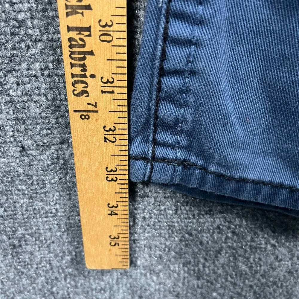 True Religion Ricky Super T Pants Mens 38 Blue Black Contrast Stitch Made in USA